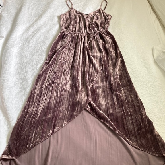 Lucky Brand Dresses & Skirts - Lucky Brand Brown and Red Sundress Spaghetti Strap Sleeveless